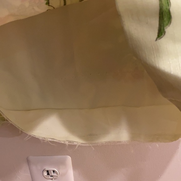 Vintage 60's Alfred Shaeen Hawaiian Lime Floral Kaftan Maxi Dress - Picture 11 of 12